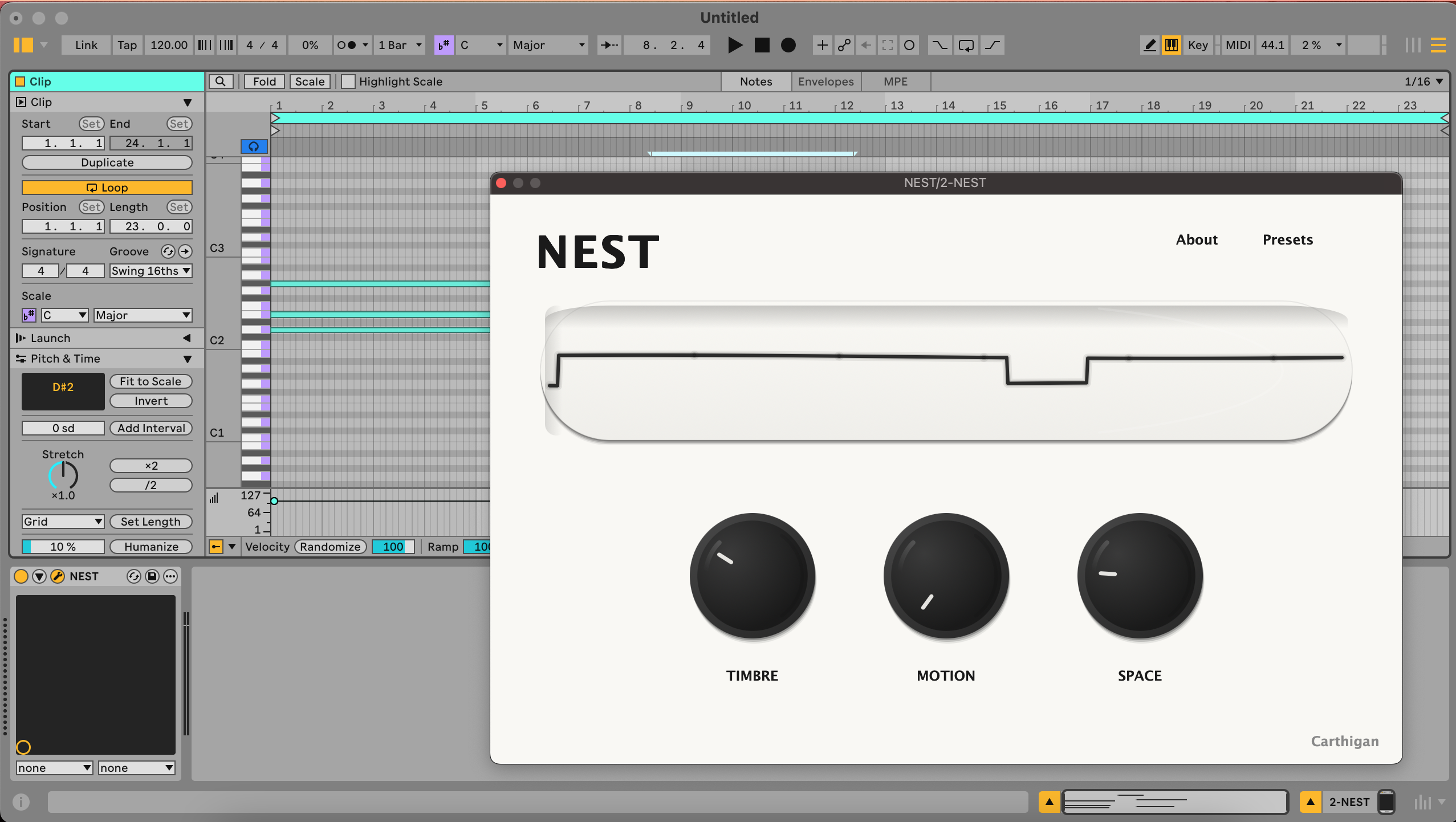 Nest Modulation Matrix